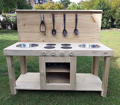 1200mm mud kitchen with oven